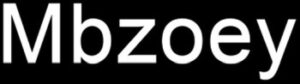 Mbzoey logo black