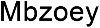 Mbzoey logo